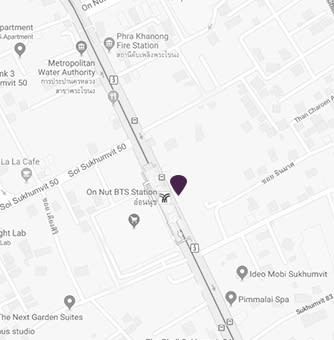 Map at Avani Sukhumvit Bangkok Hotel