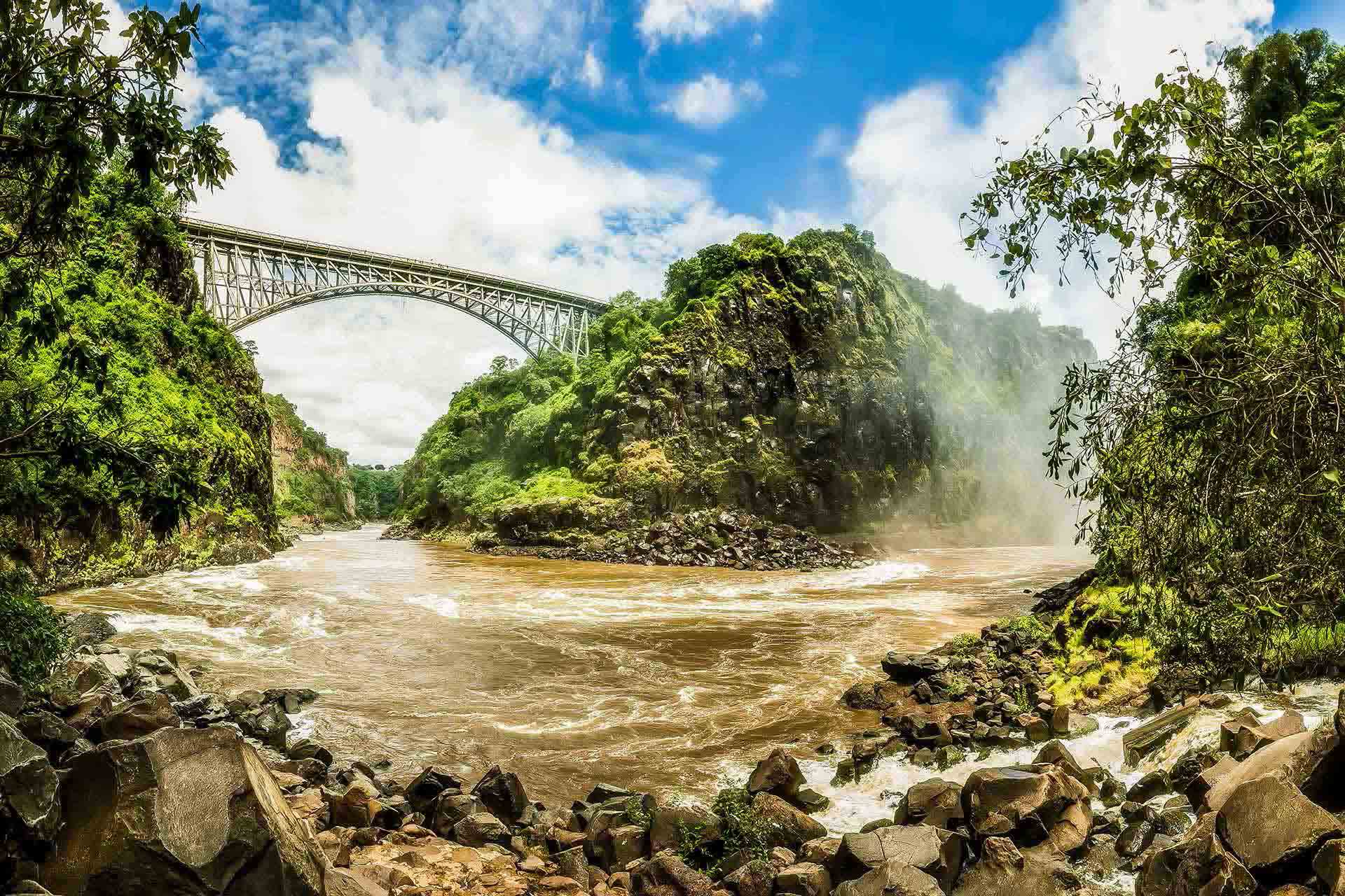 The famous bridge at AVANI Victoria falls