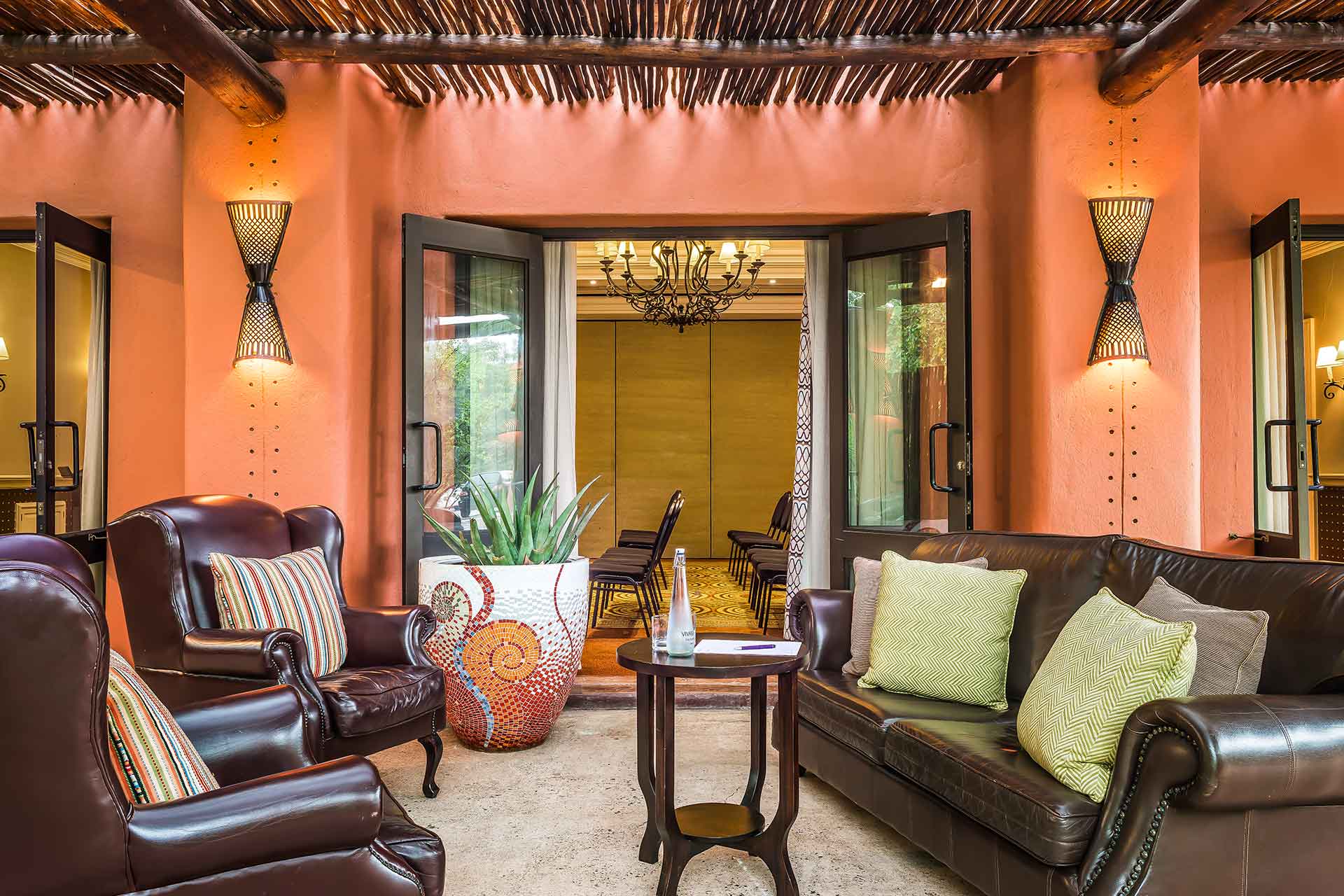 Relaxing breakout room at AVANI Victoria falls