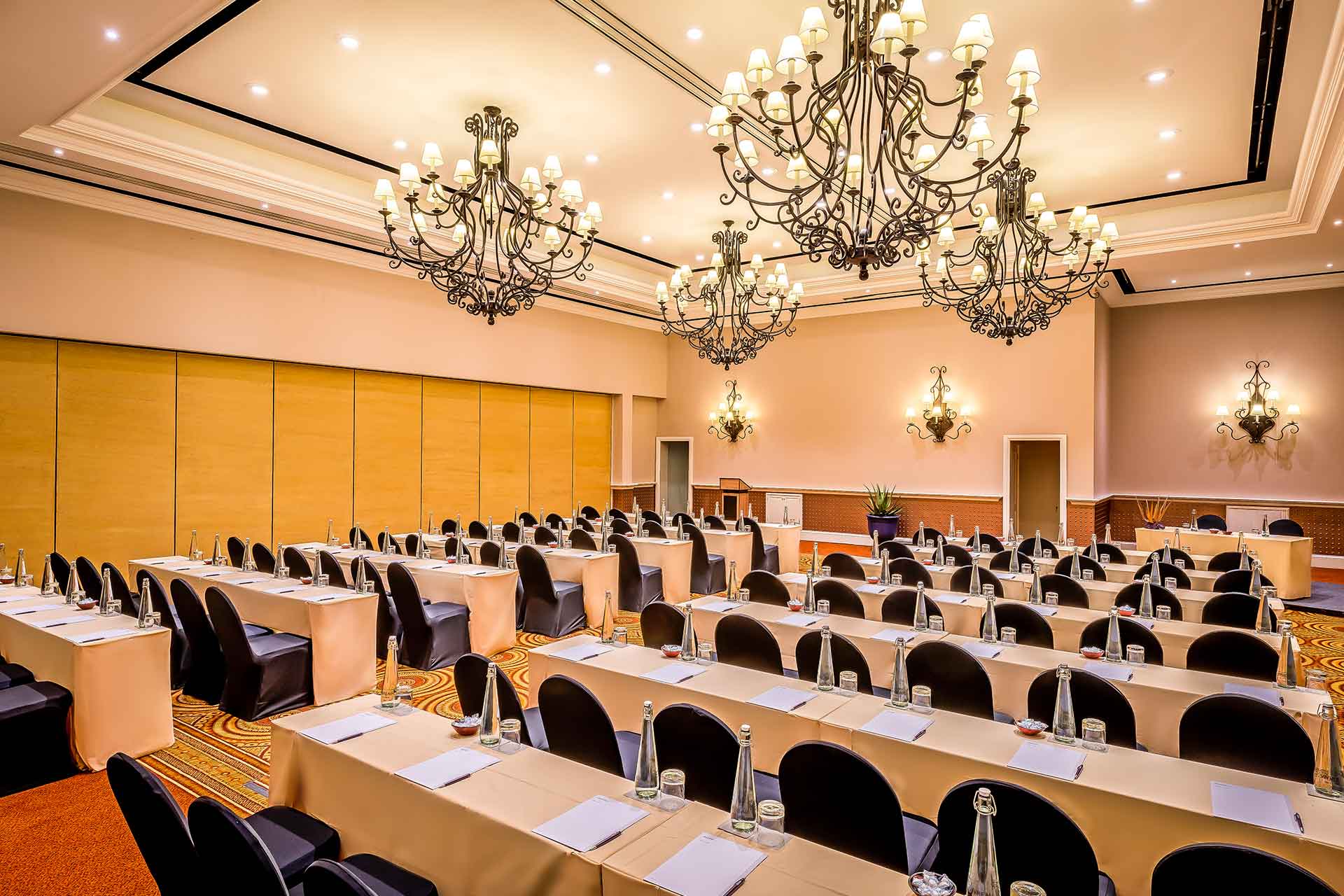 A meeting room at Zambezi Hotel