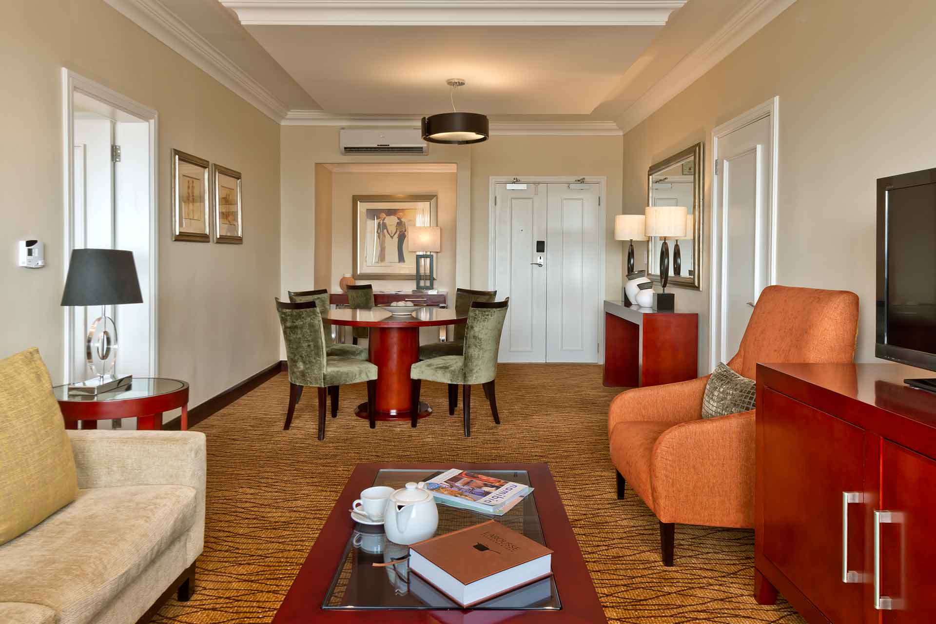Living room area of AVANI Windhoek Suite
