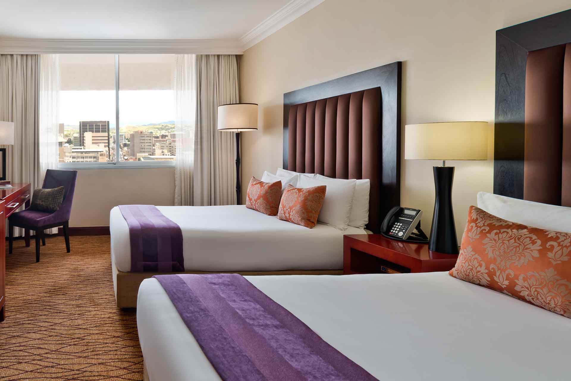 AVANI Windhoek, twin bed superior room interior